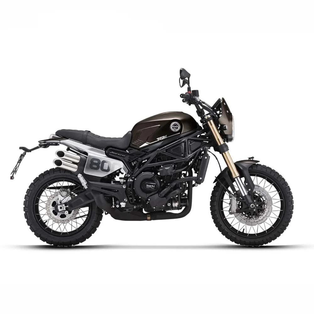 Мотоцикл Benelli Leoncino 800 Trail (коричневый/черный)
