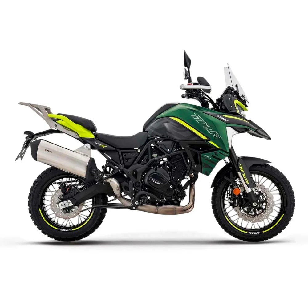 Мотоцикл Benelli TRK 702X (зеленый/черный)