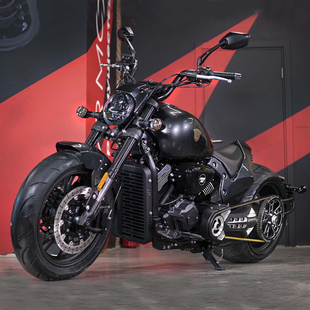 Мотоцикл GROZA Wolverine 800 (2024 г.) ПТС (черный)