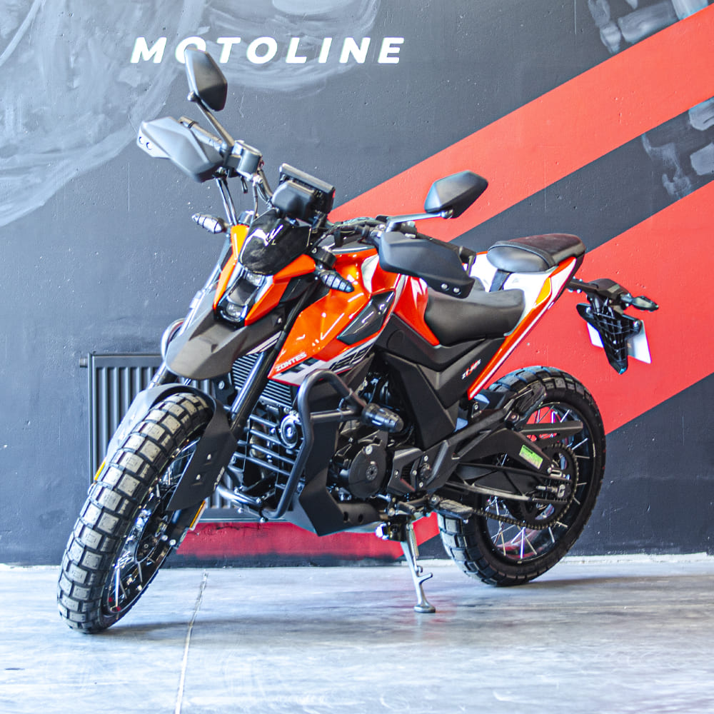 Мотоцикл ZONTES ZT125-U1 (4T ZT152MI EFI) 17/17 (2023 г.) ПТС (оранжевый)