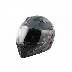 Шлем модуляр ATAKI JK902 Shape (черн/сер мат, S)