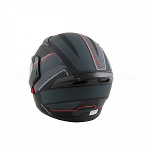 Шлем модуляр ATAKI JK902 Shape (черн/сер мат, S)