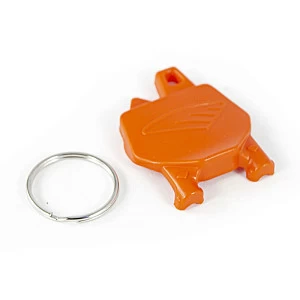 Брелок для ключей KEY RING NUMBERPLATE (оранж)