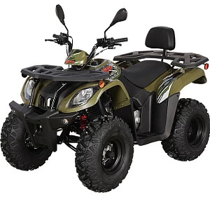 Квадрицикл KAYO AU200 спинка (зеленый хаки) ПТС