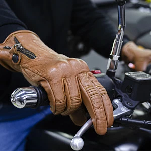 Перчатки кожаные Cherokee (корич, L)