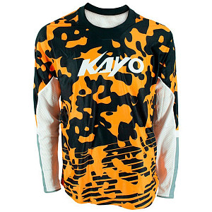Джерси Kayo Evolution (сер/оранж/бел, S)
