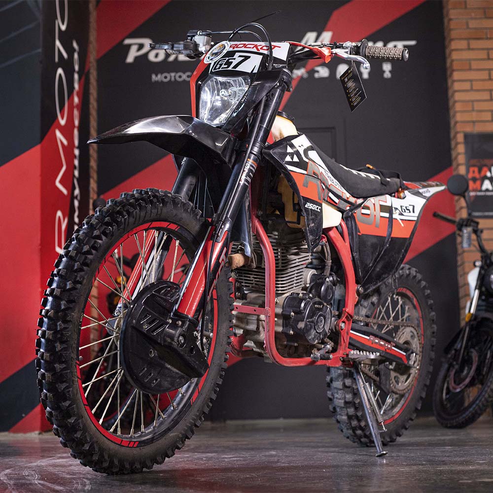 Мотоцикл эндуро ROCKOT GS 7 Tribute (250cc, 172FMM-5 (PR250), 21/18) (с пробегом)