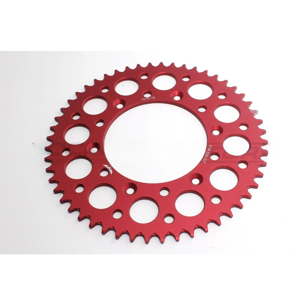 Звезда ведомая 520-52 ROCKOT GS ONE (диагональ 6*150 мм, посадка 125мм, CNC, красный)