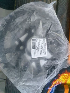 Звезда ведомая KAYO Т2, K1, K2 520-43 (диагональ 4*90мм, посадка 58мм, изгиб) Rockot-Motors