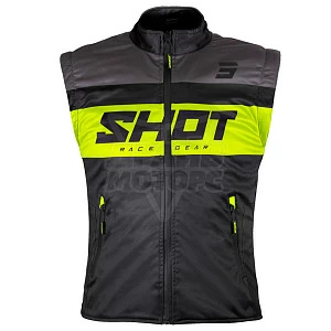 Жилет SHOT BODYWARMER LITE (черн/кисл желт, XL)