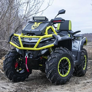 Квадроцикл AODES PATHCROSS 1000L MUD PRO EPS (серый) 2025